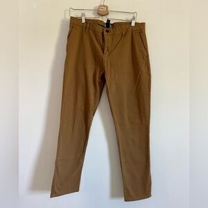 Kenneth Cole Reaction mens tan chino pants size 34x32